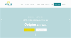 Desktop Screenshot of opusrh.com.br