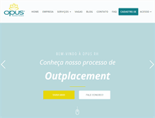Tablet Screenshot of opusrh.com.br